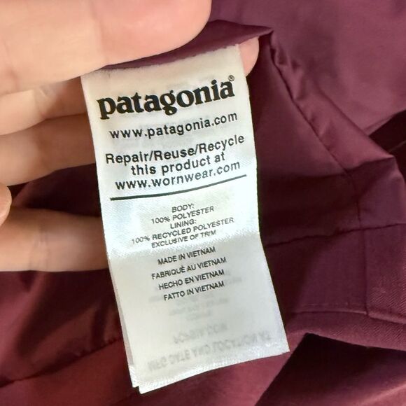 Patagonia Hooded Parka Coat Jacket in Carmine Red S NWOT - Picture 9 of 14